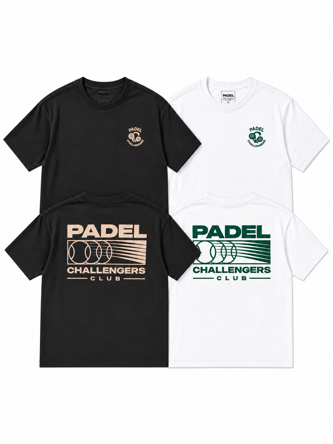 T-SHIRT BUNDLE ANTHRACITE/WHITE